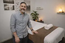 Professional sensual massage therapist Farshad in his private Sydney massage studio Professional sensual massage therapist Farshad in his private Sydney massage studio