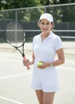 Jacklyn private massage Brisbane provider enjoying a relaxed tennis lifestyle setting Jacklyn private massage Brisbane provider enjoying a relaxed tennis lifestyle setting